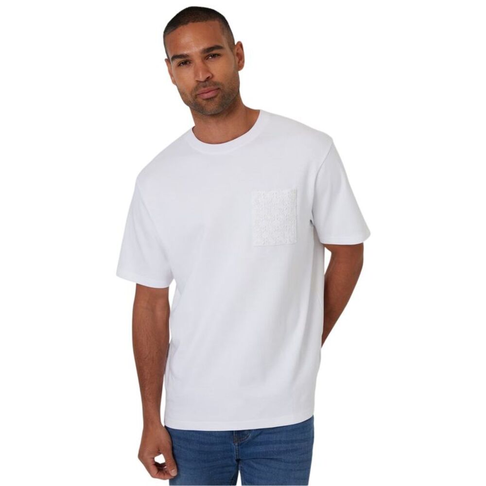 Threadbare Mens Hyde T-Shirt / White